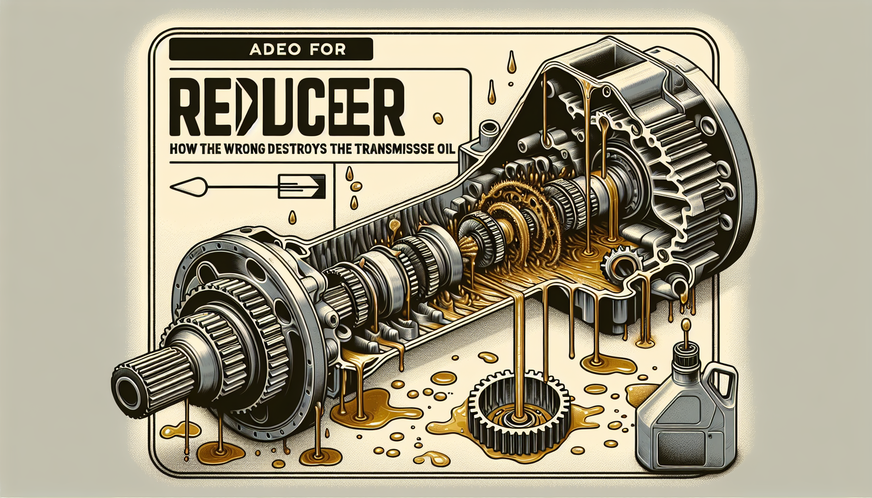 Adeco для редуктора: как неправильное масло незаметно разрушает трансмиссию